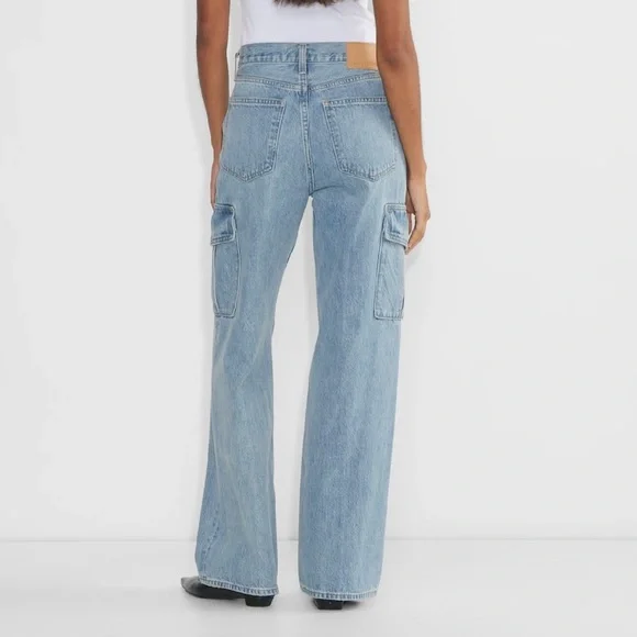 Aritzia Denim Forum The Farrah Hi-rise Cargo Jeans - Picture 2 of 5